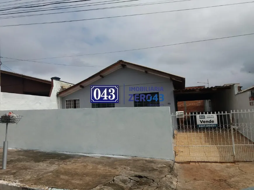 Foto 1 de Casa com 2 Quartos à venda, 60m² em Parigot de Souza II, Londrina