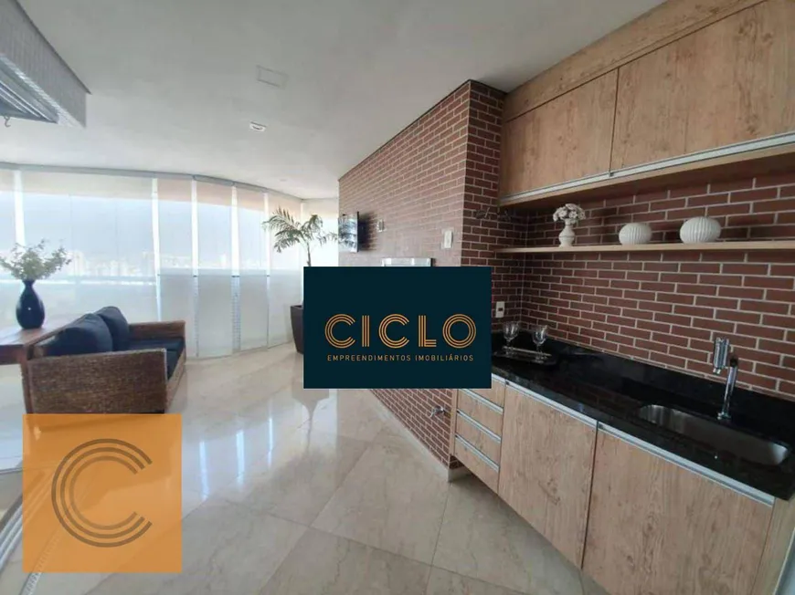 Foto 1 de Apartamento com 3 Quartos para venda ou aluguel, 202m² em Jardim Anália Franco, São Paulo