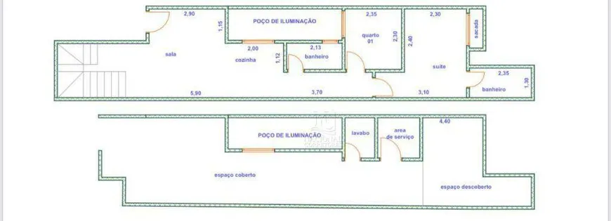 Foto 1 de Apartamento com 2 Quartos à venda, 50m² em Utinga, Santo André