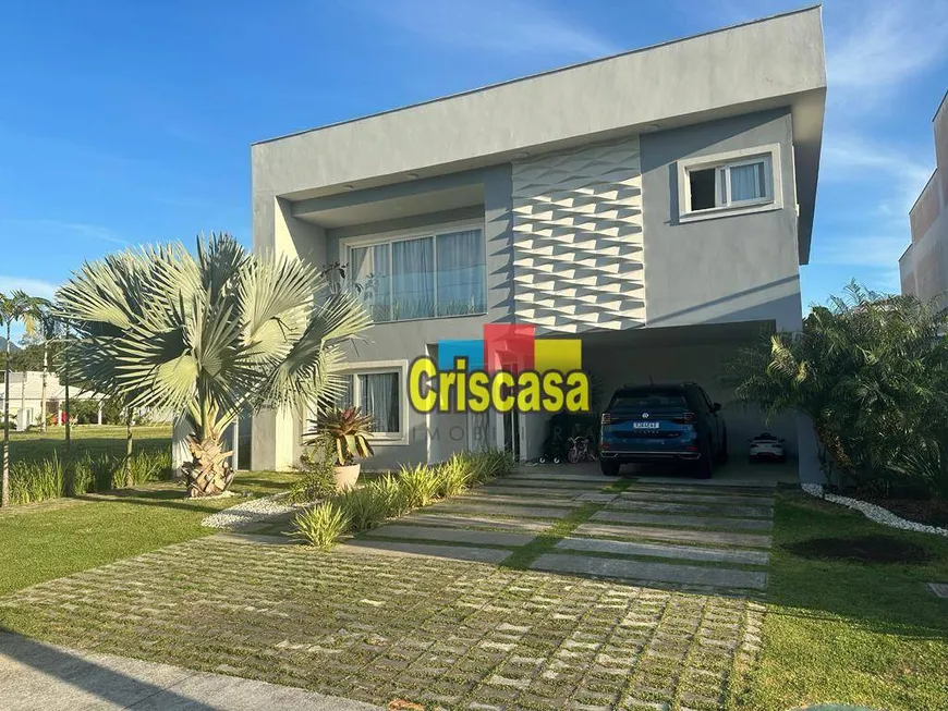 Foto 1 de Casa de Condomínio com 3 Quartos à venda, 278m² em Viverde I, Rio das Ostras
