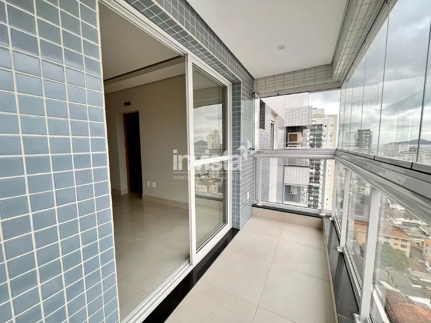 Foto 1 de Apartamento com 1 Quarto à venda, 52m² em Embaré, Santos