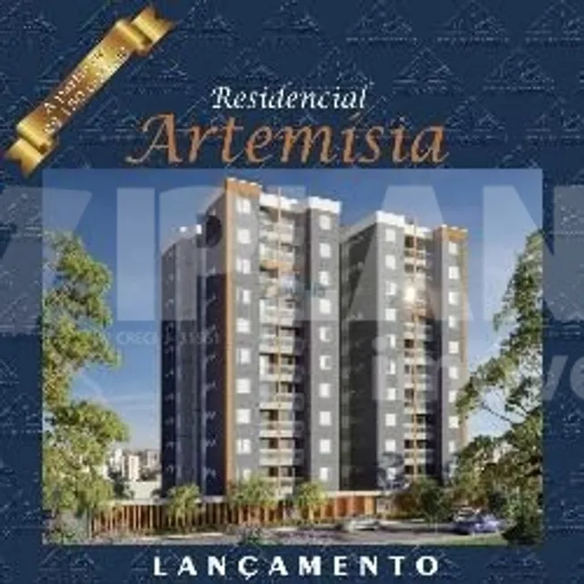 Foto 1 de Apartamento com 2 Quartos à venda, 50m² em Azulville 2, São Carlos