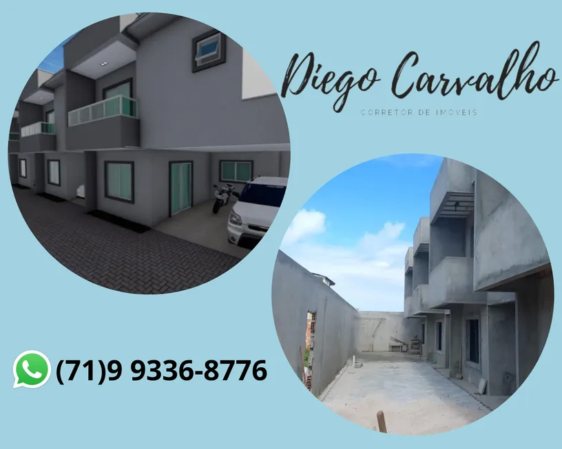 Foto 1 de Apartamento com 3 Quartos à venda, 123m² em Ipitanga, Lauro de Freitas