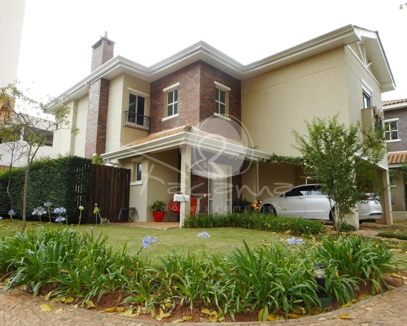 Foto 1 de Casa de Condomínio com 3 Quartos à venda, 255m² em Jardim Madalena, Campinas