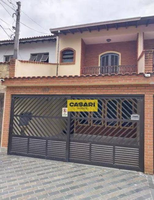 Foto 1 de Sobrado com 4 Quartos à venda, 162m² em Vila Jordanopolis, São Bernardo do Campo