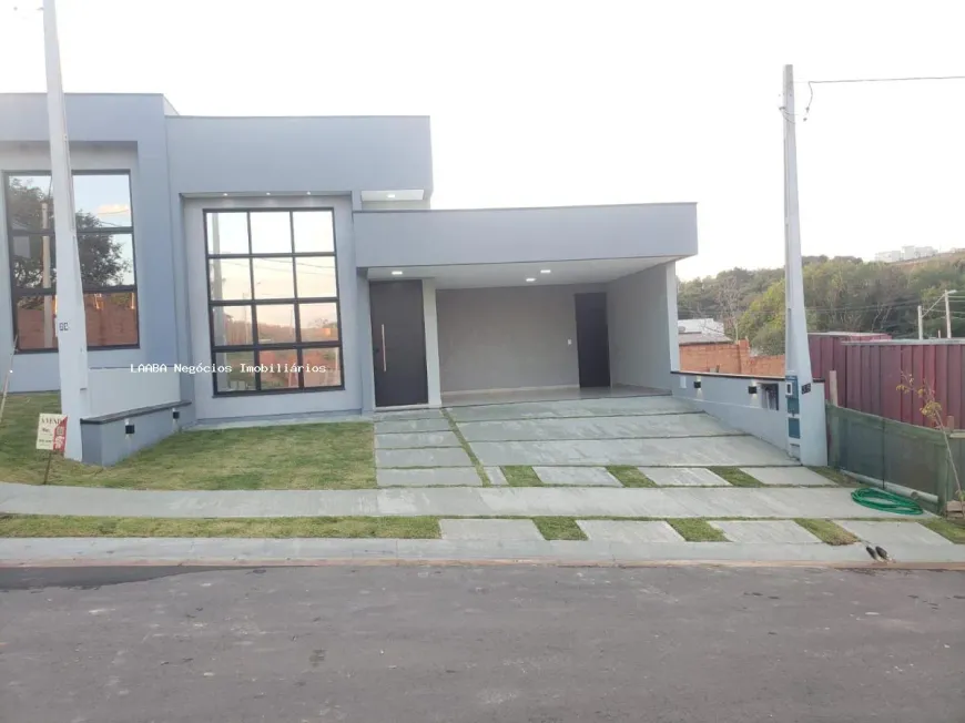 Foto 1 de Casa de Condomínio com 3 Quartos à venda, 250m² em Loteamento Park Gran Reserve, Indaiatuba