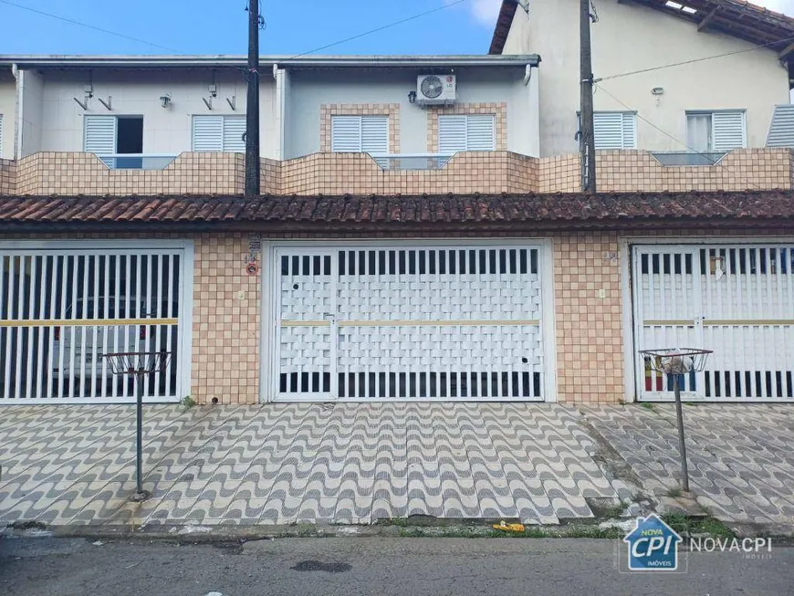 Foto 1 de Sobrado com 3 Quartos à venda, 90m² em Tude Bastos, Praia Grande