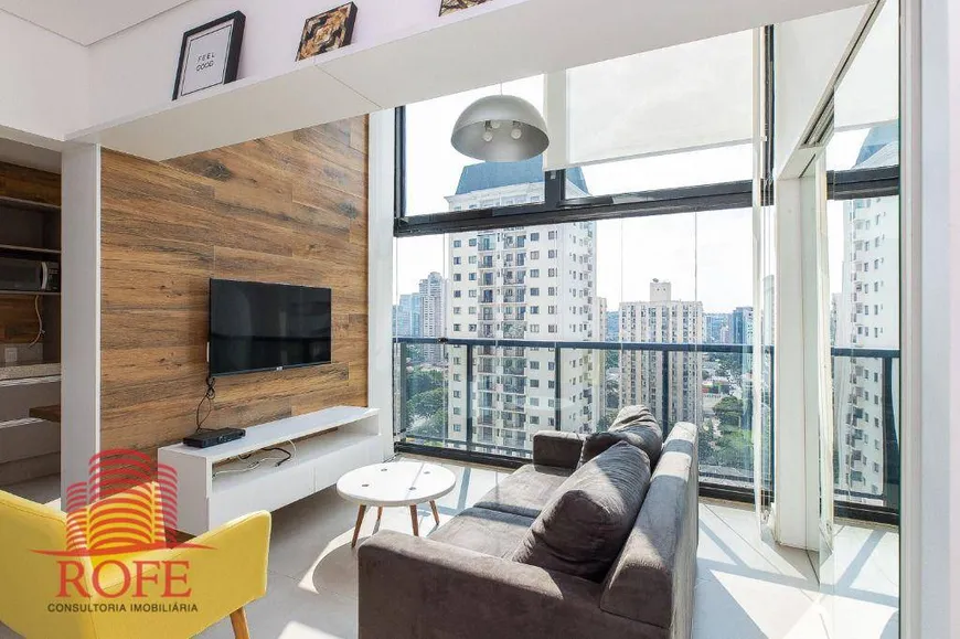 Foto 1 de Apartamento com 1 Quarto à venda, 62m² em Vila Olímpia, São Paulo