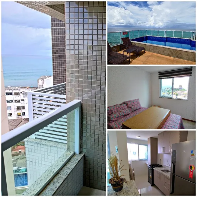 Foto 1 de Apartamento com 1 Quarto para alugar, 42m² em Rio Vermelho, Salvador