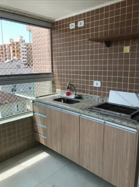 Foto 1 de Apartamento com 2 Quartos para alugar, 70m² em Cidade Ocian, Praia Grande