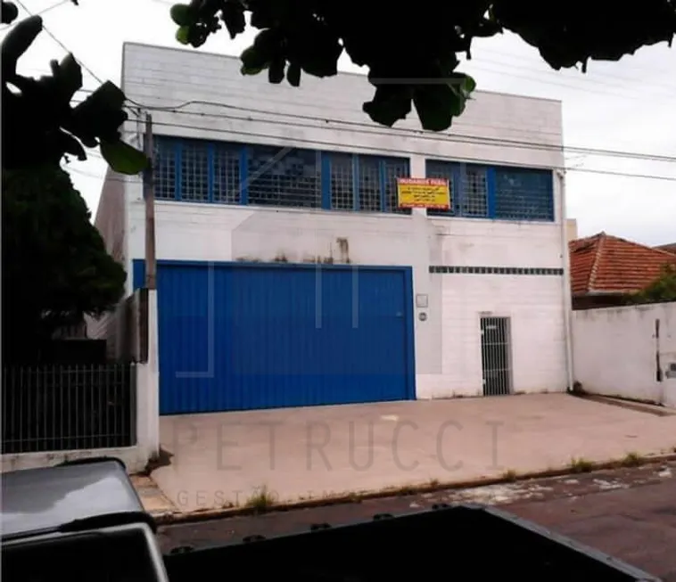 Foto 1 de Galpão/Depósito/Armazém para venda ou aluguel, 480m² em Botafogo, Campinas
