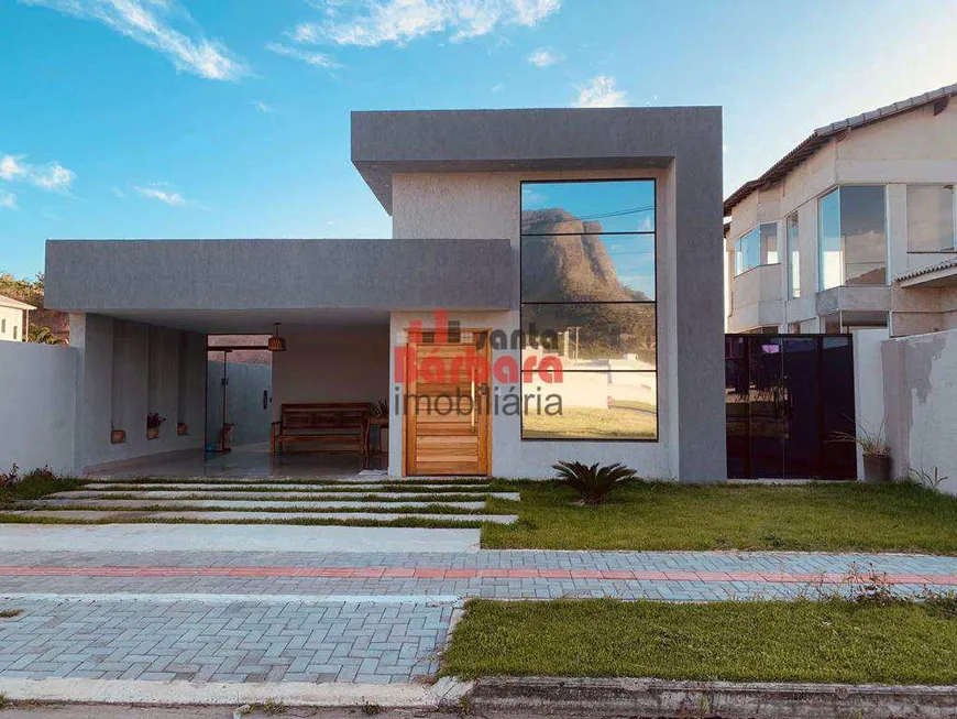 Foto 1 de Casa com 3 Quartos à venda, 120m² em Cajueiro, Maricá