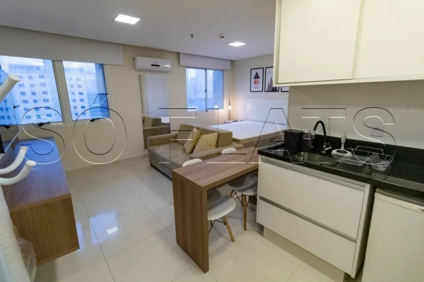 Foto 1 de Flat com 1 Quarto para alugar, 25m² em Vila Olímpia, São Paulo