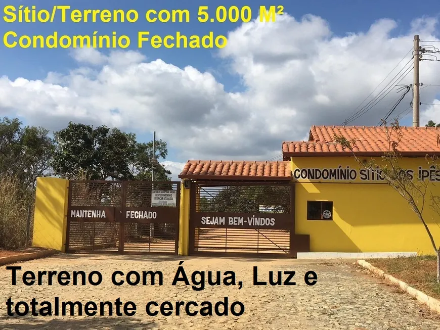 Foto 1 de Lote/Terreno à venda, 5000m² em Zona Rural, Jaboticatubas