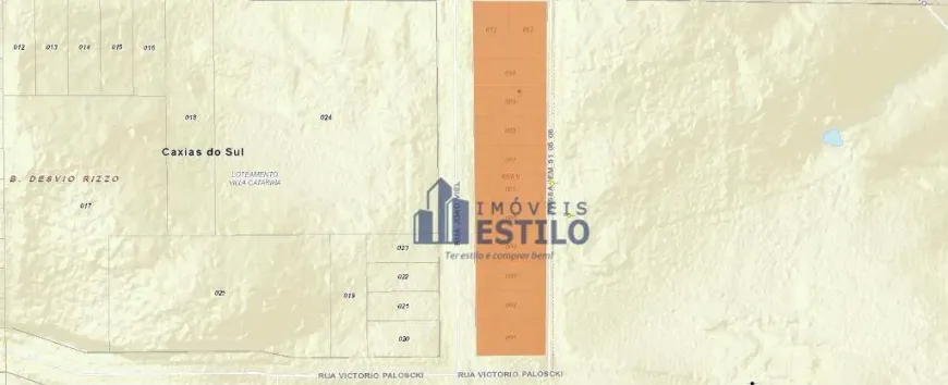 Foto 1 de Lote/Terreno à venda, 355m² em Desvio Rizzo, Caxias do Sul