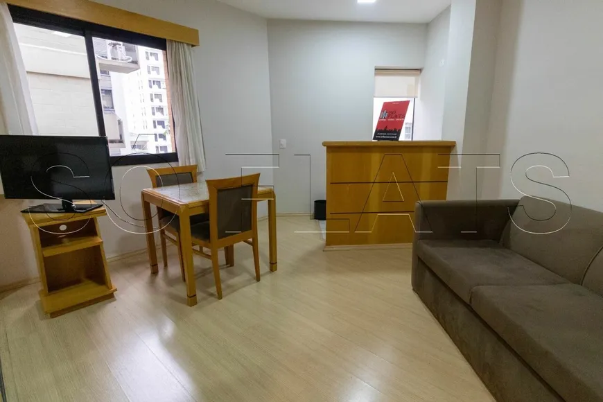 Foto 1 de Flat com 1 Quarto para alugar, 31m² em Jardim Paulista, São Paulo