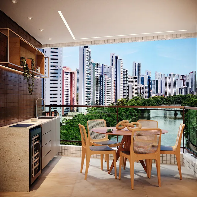 Foto 1 de Apartamento com 3 Quartos à venda, 132m² em Madalena, Recife