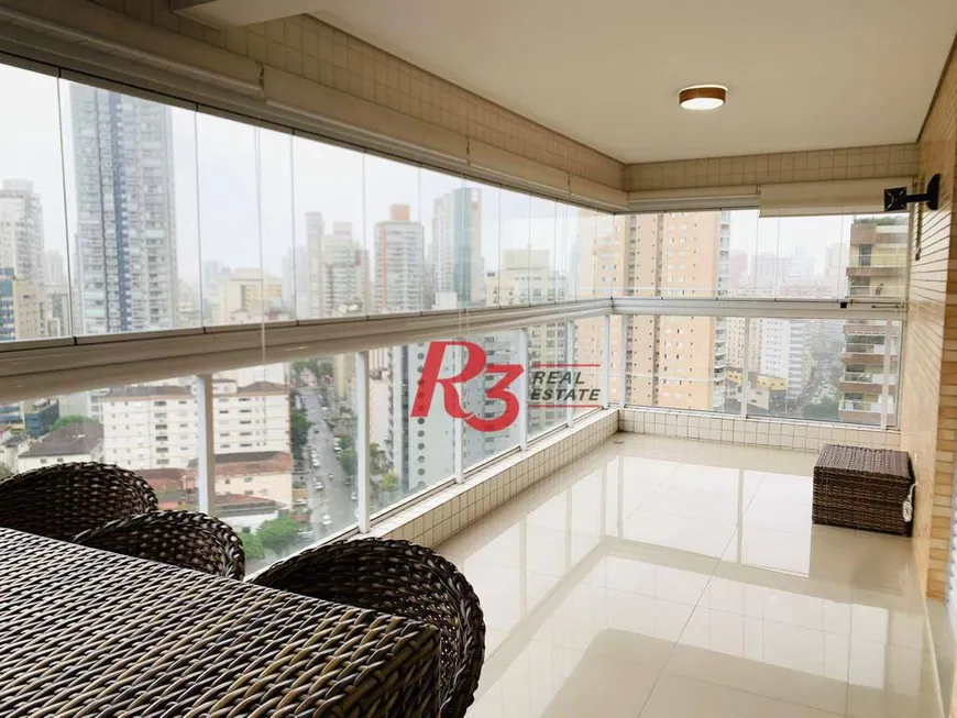 Foto 1 de Apartamento com 3 Quartos à venda, 134m² em Gonzaga, Santos
