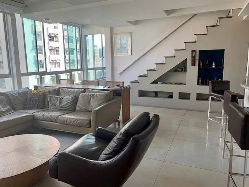 Foto 1 de Cobertura com 3 Quartos à venda, 190m² em Leblon, Rio de Janeiro