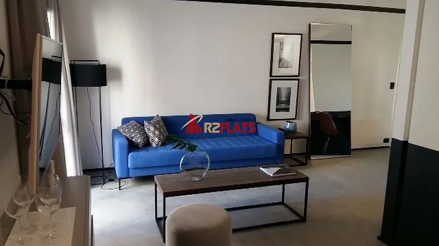 Foto 1 de Flat com 1 Quarto para alugar, 45m² em Itaim Bibi, São Paulo