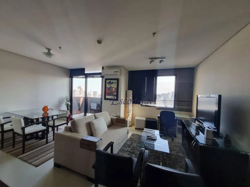 Foto 1 de Apartamento com 1 Quarto para alugar, 74m² em Itaim Bibi, São Paulo