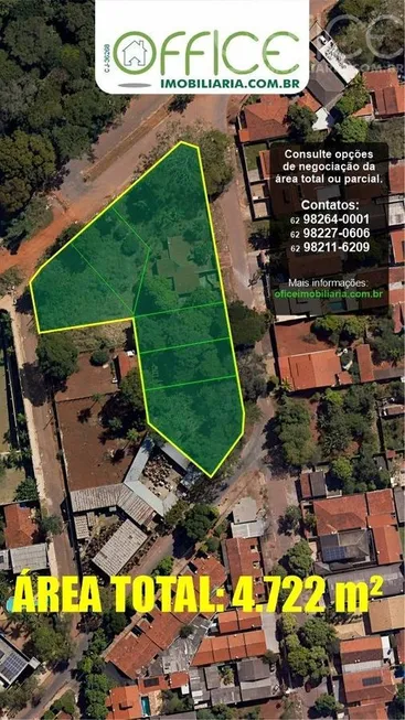 Foto 1 de Lote/Terreno à venda, 4722m² em Santa Genoveva, Goiânia