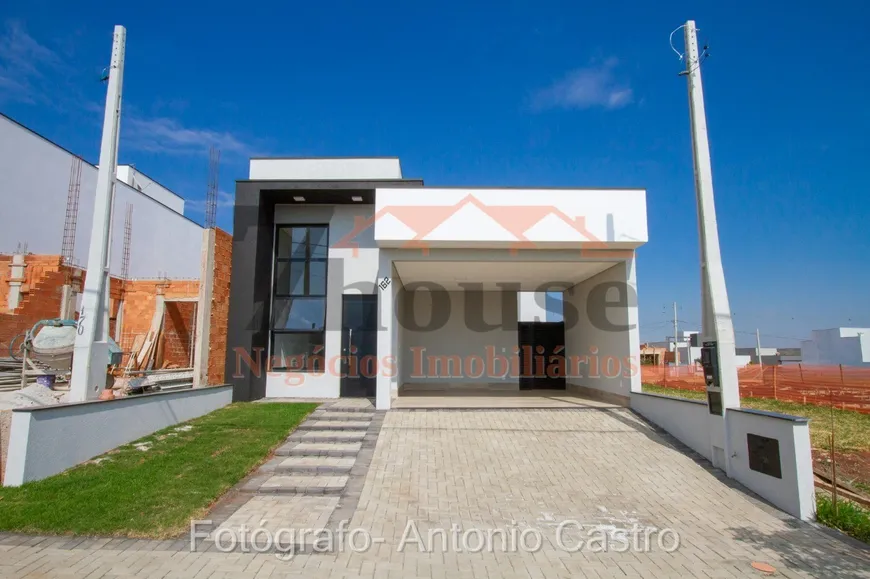 Foto 1 de Casa de Condomínio com 3 Quartos à venda, 140m² em Residencial Terras da Estancia, Paulínia