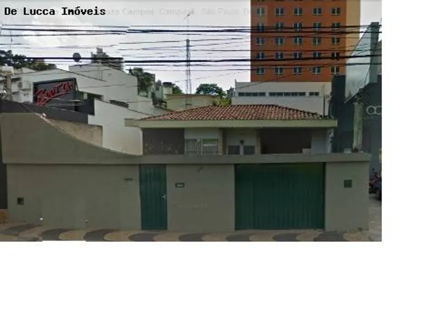 Foto 1 de Imóvel Comercial com 3 Quartos à venda, 290m² em Cambuí, Campinas