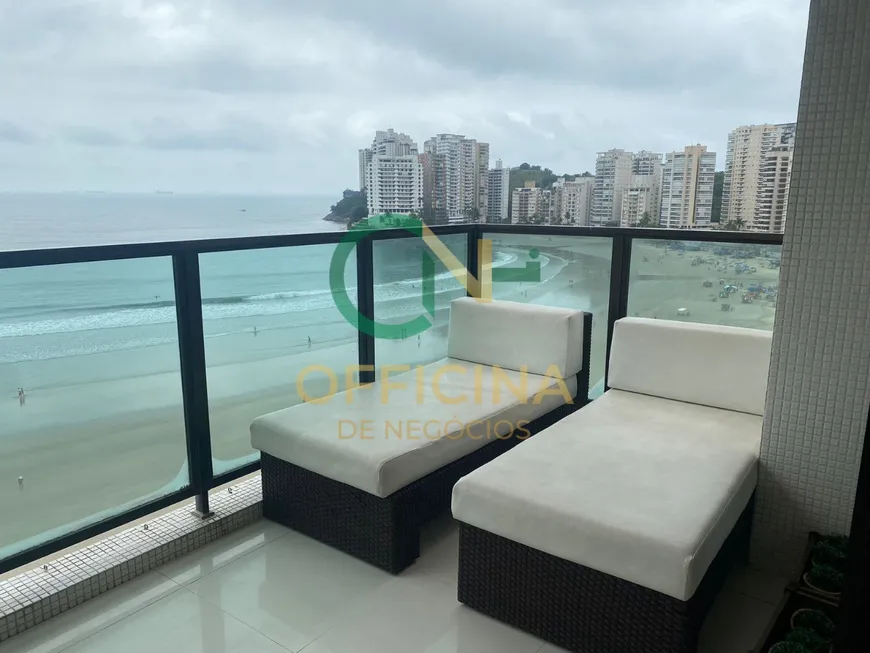 Foto 1 de Apartamento com 4 Quartos à venda, 180m² em Jardim Astúrias, Guarujá