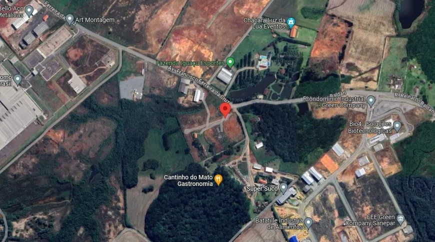 Foto 1 de Lote/Terreno à venda, 2325m² em Eucaliptos, Fazenda Rio Grande