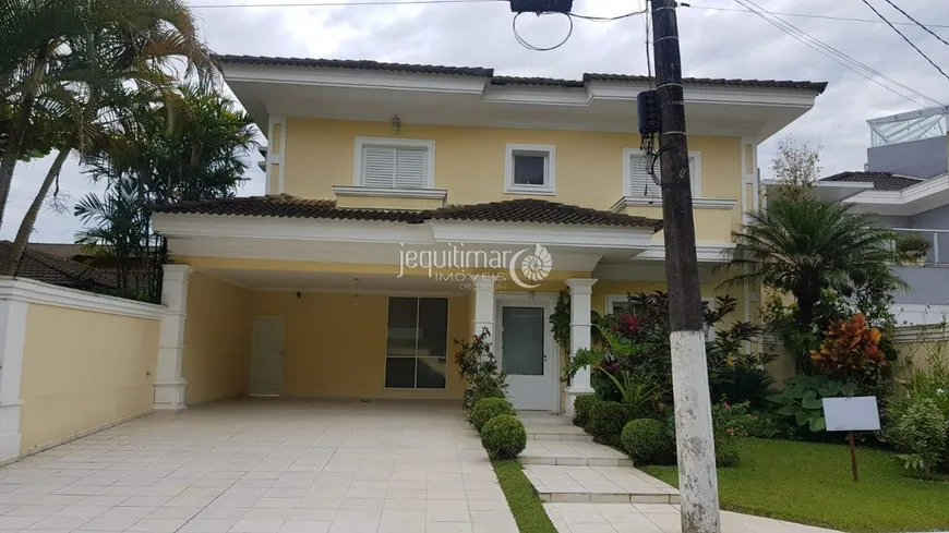 Foto 1 de Casa de Condomínio com 4 Quartos para venda ou aluguel, 300m² em Balneário Praia do Pernambuco, Guarujá