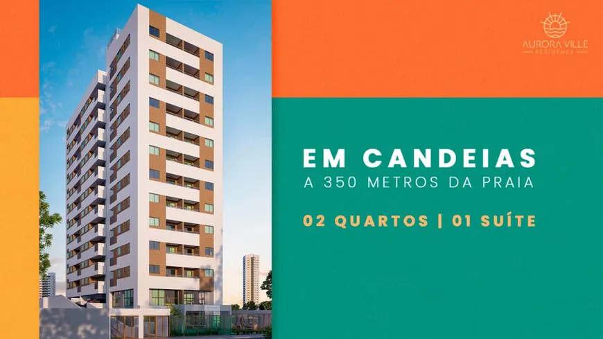 Foto 1 de Apartamento com 2 Quartos à venda, 51m² em Candeias, Jaboatão dos Guararapes