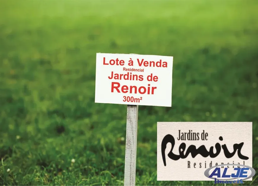 Foto 1 de Lote/Terreno à venda, 300m² em Jardins de Renoir, Marília