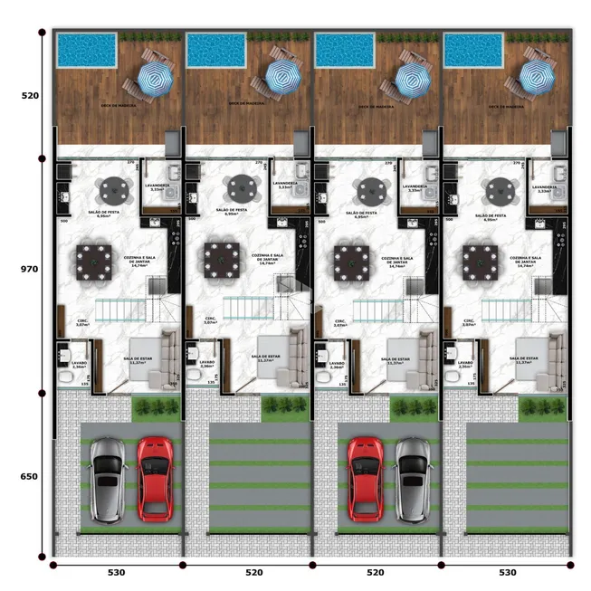 Foto 1 de Casa com 3 Quartos à venda, 110m² em Saguaçú, Joinville