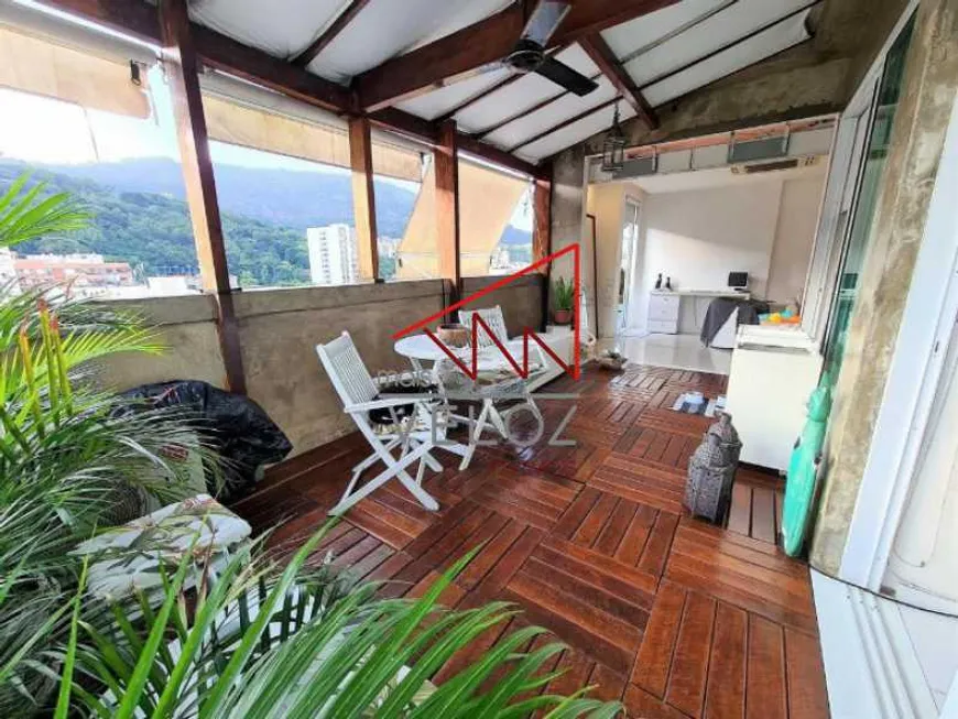 Foto 1 de Cobertura com 3 Quartos à venda, 125m² em Laranjeiras, Rio de Janeiro