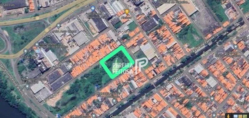 Foto 1 de Lote/Terreno à venda, 1536m² em Areinha, São Luís