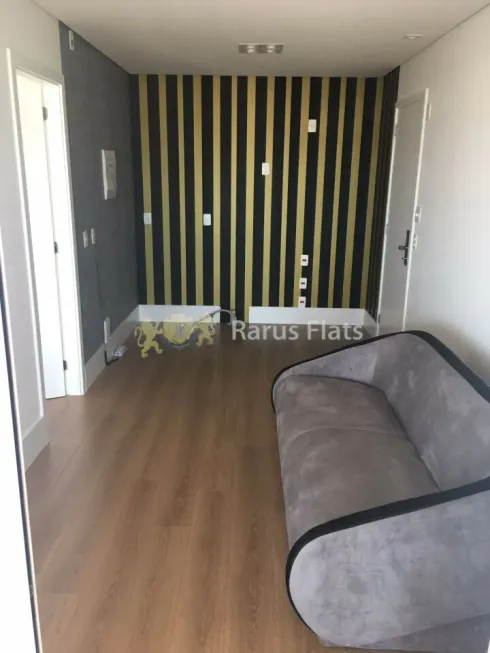 Foto 1 de Flat com 1 Quarto à venda, 34m² em Brooklin, São Paulo