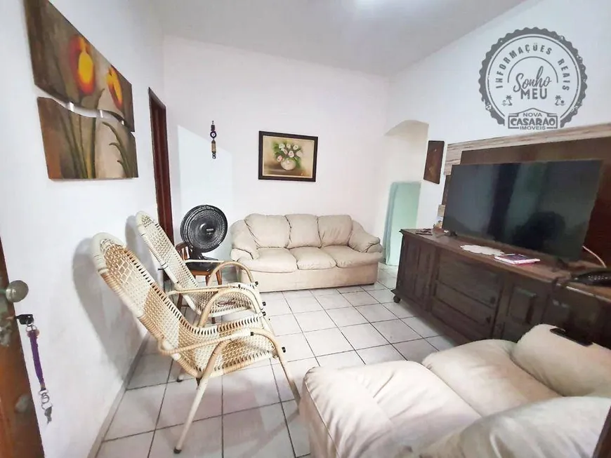 Foto 1 de Casa com 2 Quartos à venda, 67m² em Mirim, Praia Grande