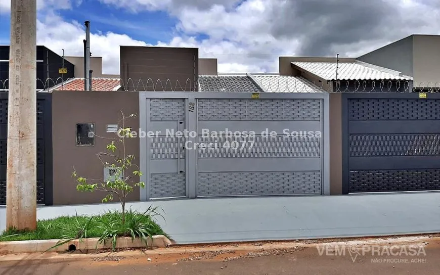 Foto 1 de Casa com 3 Quartos à venda, 107m² em Residencial Figueiras do Parque, Campo Grande