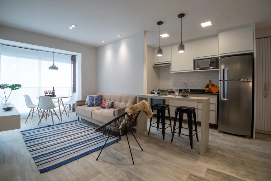 Foto 1 de Apartamento com 1 Quarto para alugar, 53m² em Campo Belo, São Paulo
