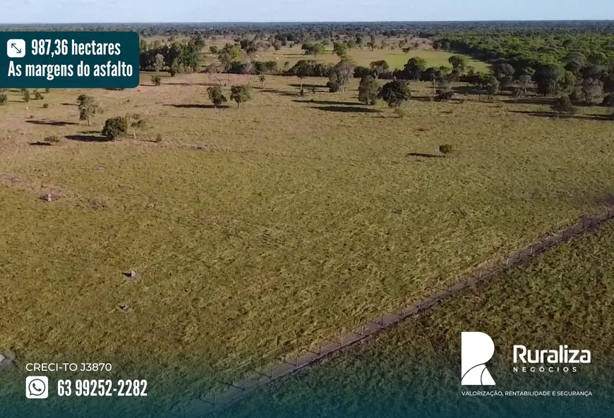 Foto 1 de Fazenda/Sítio à venda, 987m² em Zona Rural, Formoso do Araguaia