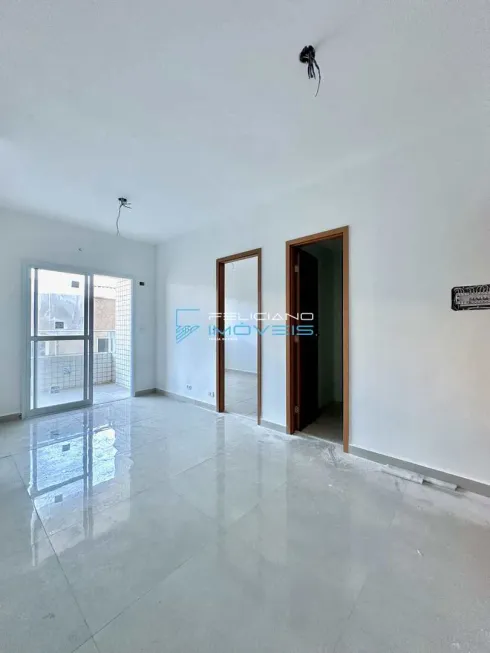 Foto 1 de Apartamento com 1 Quarto à venda, 44m² em Mirim, Praia Grande