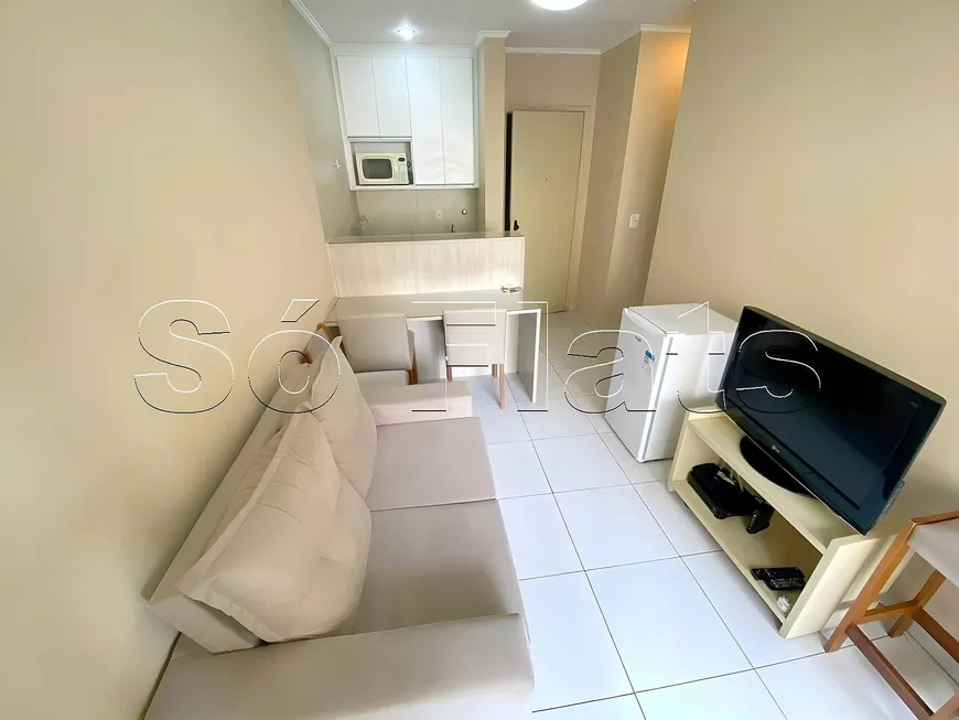 Foto 1 de Flat com 1 Quarto à venda, 36m² em Moema, São Paulo