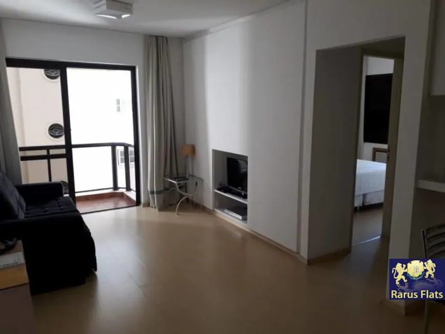 Foto 1 de Flat com 1 Quarto para alugar, 41m² em Jardins, São Paulo