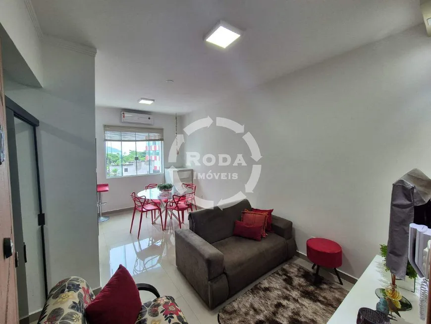 Foto 1 de Apartamento com 1 Quarto à venda, 54m² em José Menino, Santos