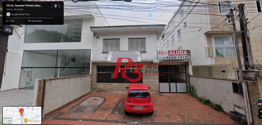 Foto 1 de Imóvel Comercial com 6 Quartos para alugar, 500m² em Marapé, Santos