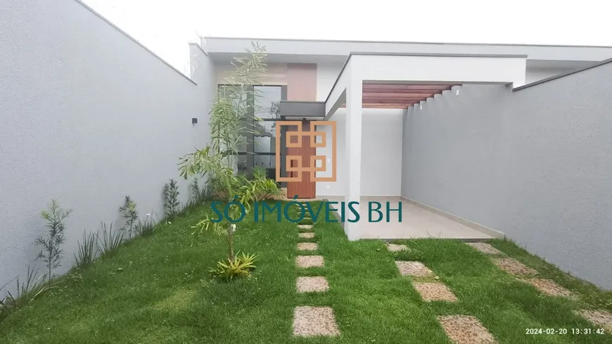 Foto 1 de Casa com 3 Quartos à venda, 125m² em Lagoa Mansoes, Lagoa Santa