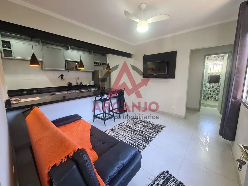 Foto 1 de Apartamento com 1 Quarto à venda, 49m² em Itaguá, Ubatuba
