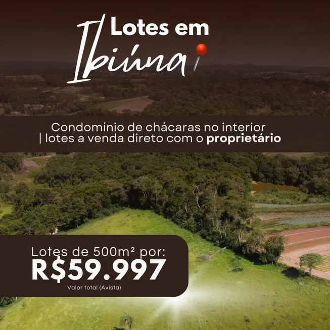 Foto 1 de Lote/Terreno à venda, 500m² em Ressaca, Ibiúna