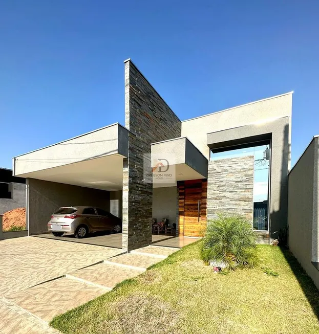 Foto 1 de Casa de Condomínio com 3 Quartos à venda, 150m² em Setlife Mirassol, Mirassol